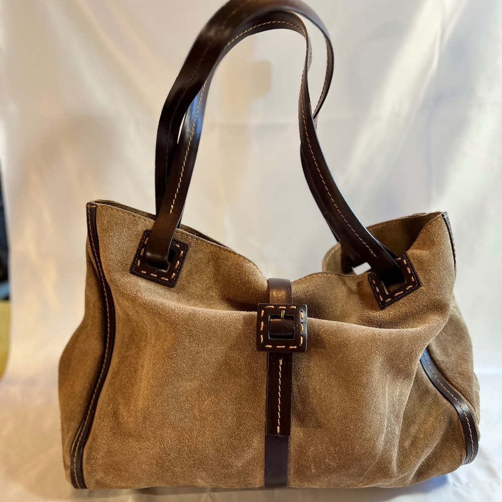 Sundance Boho suede bucket bag